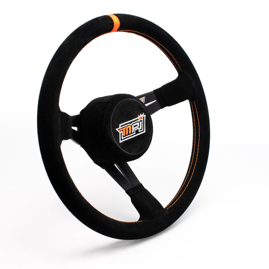 Max Papis MPI Legends/Bandolero Steering Wheel-Suede-MPI-BL-14-A
