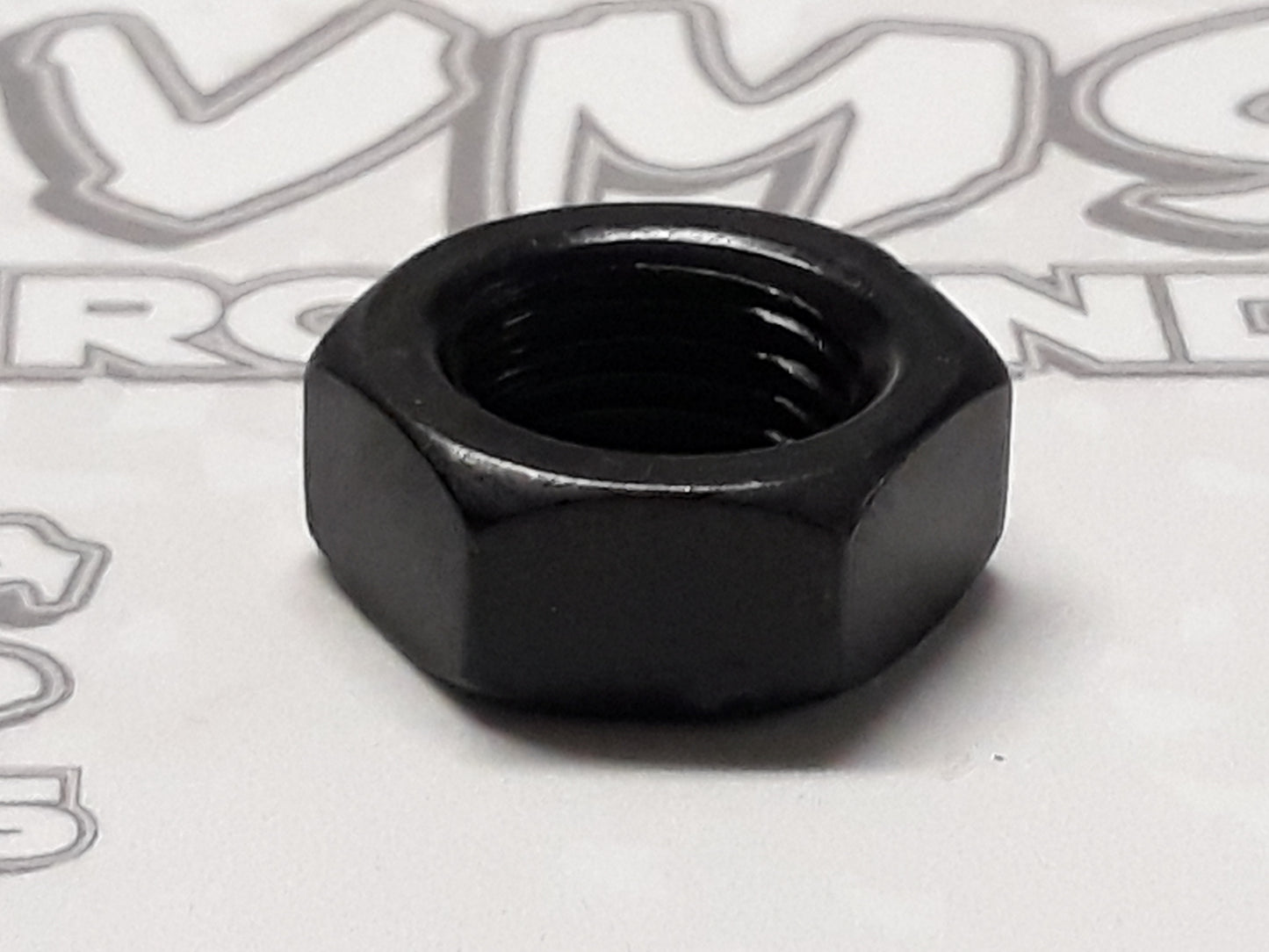 1/2" Steel Jam Nut-Black
