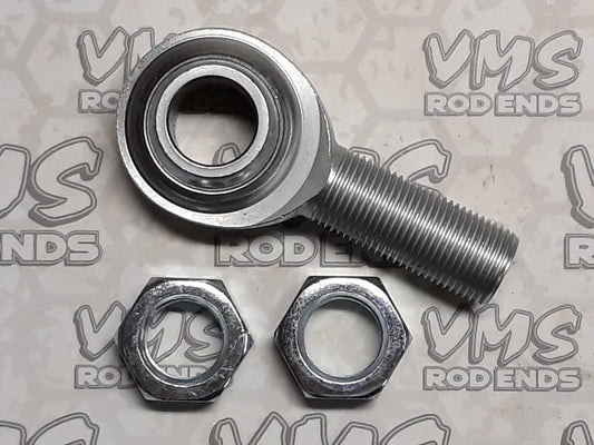 3/4" Steering Shaft Support/Rod End w Jam Nuts