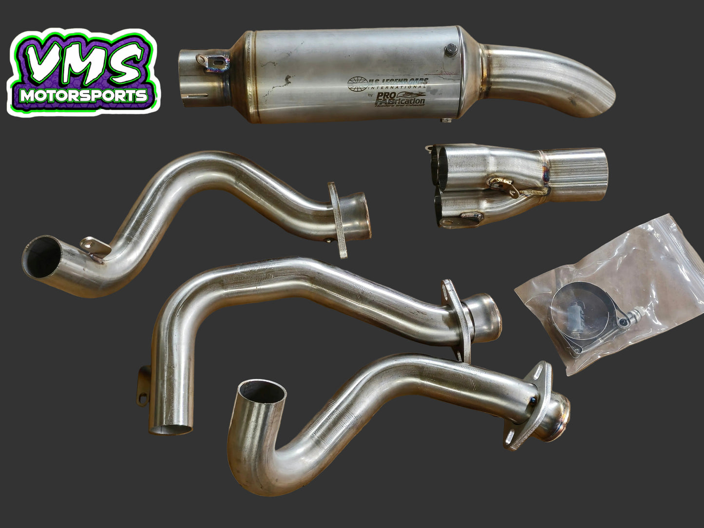 Complete INEX USLC MT09 Stainless Steel Exhaust System