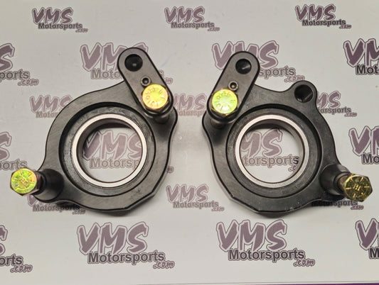 Midget Birdcage Set. Single Bearing. Black