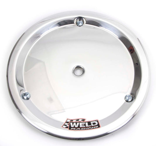 Weld Racing Ultra 13" Midget Mud Plug Wheel Cover, Polished Aluminum