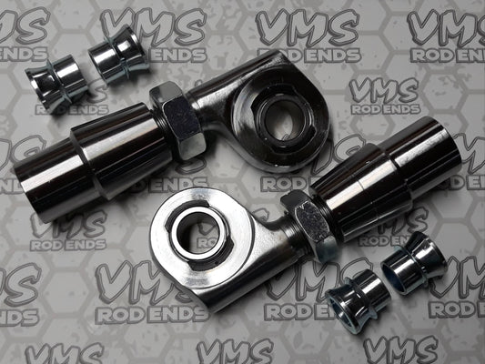 Offset Offroad Heavy Duty 3/4" Bore x 7/8" Shank Chromoly Rod End Kit w/ 5/8" Spacer/Reducer-Pair