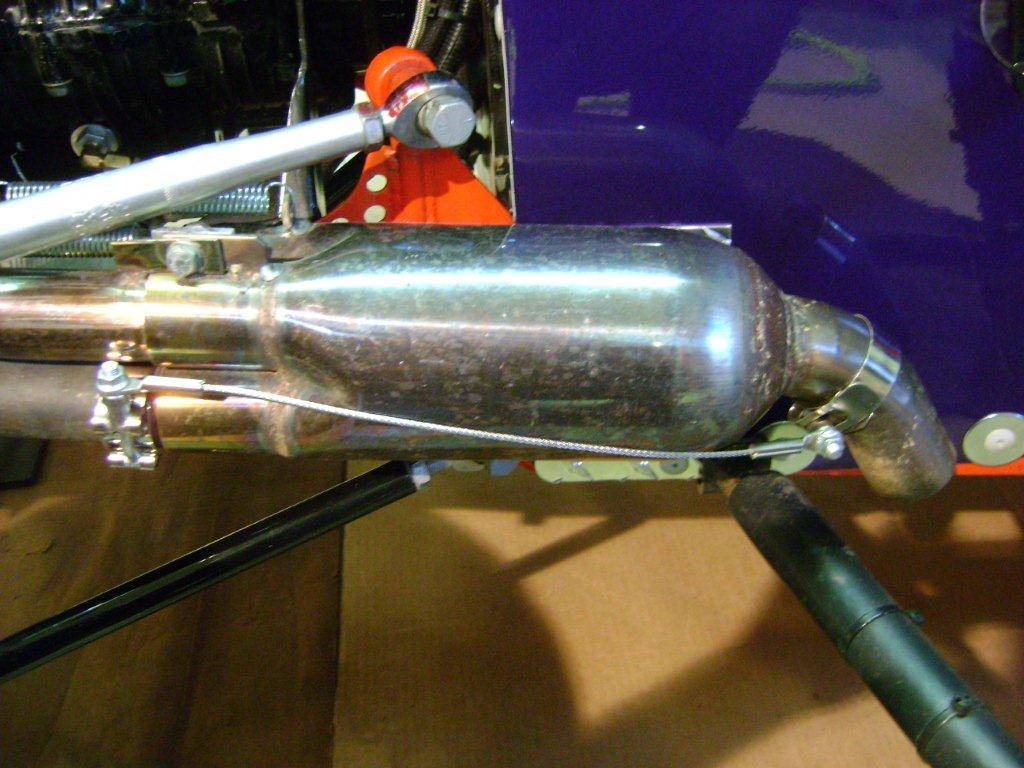 Legends 1200/1250 Stainless Steel Exhaust Tether System