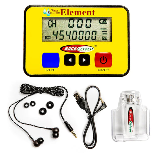 RACEceiver Element w/ Rookie Earbuds.