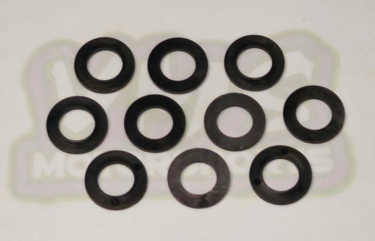 Nylon Dzus Button Fastener Washer-7/16"-10 Pack