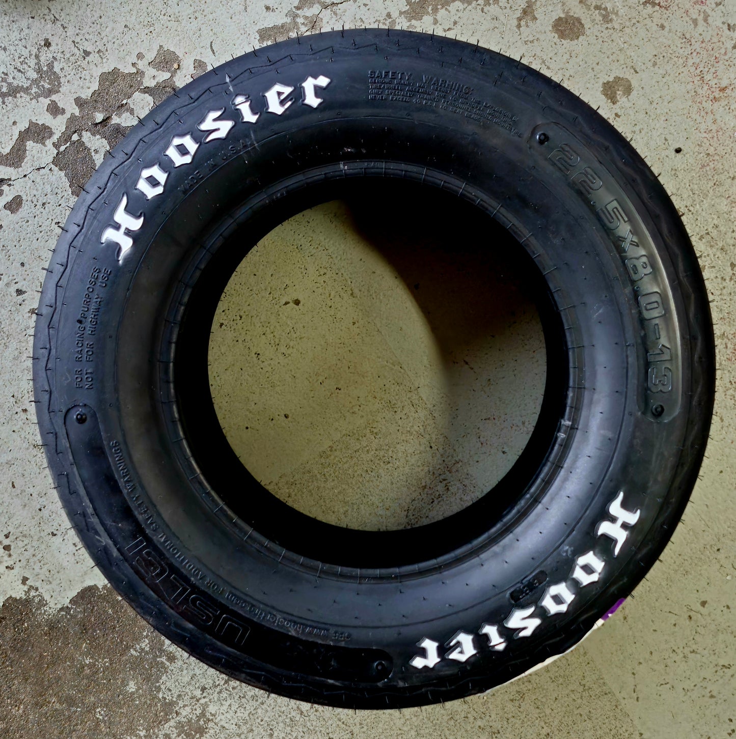 Legends Hoosier Asphalt Tire-LOCAL PICKUP ONLY